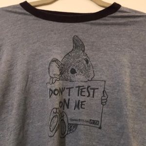 PETA vegan ringer T-shirt
